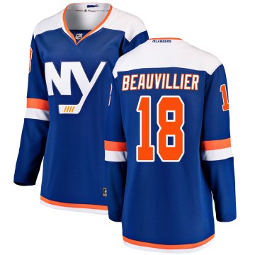 Breakaway Fanatics Branded Women's Anthony Beauvillier New York Islanders Alternate Jersey - Blue