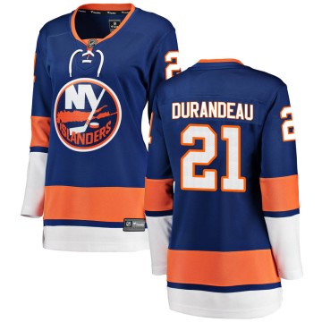 Breakaway Fanatics Branded Women's Arnaud Durandeau New York Islanders Home Jersey - Blue