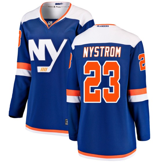 Breakaway Fanatics Branded Women's Bob Nystrom New York Islanders Alternate Jersey - Blue
