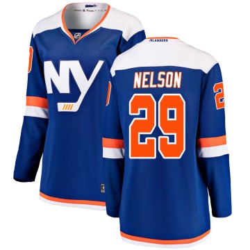 Breakaway Fanatics Branded Women's Brock Nelson New York Islanders Alternate Jersey - Blue