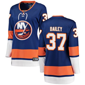 Breakaway Fanatics Branded Women's Casey Bailey New York Islanders Home Jersey - Blue