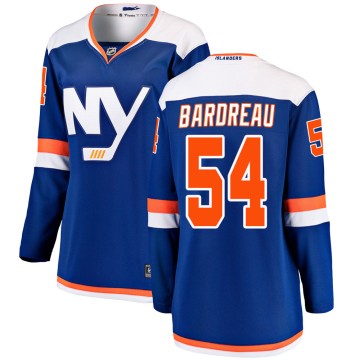Breakaway Fanatics Branded Women's Cole Bardreau New York Islanders Alternate Jersey - Blue