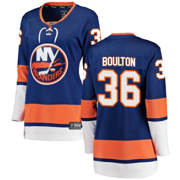 Breakaway Fanatics Branded Women's Eric Boulton New York Islanders Home Jersey - Blue