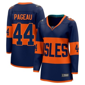 Breakaway Fanatics Branded Women's Jean-Gabriel Pageau New York Islanders 2024 Stadium Series Jersey - Navy
