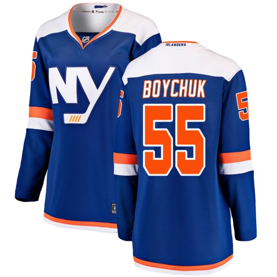 Breakaway Fanatics Branded Women's Johnny Boychuk New York Islanders Alternate Jersey - Blue