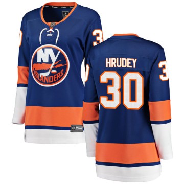 Breakaway Fanatics Branded Women's Kelly Hrudey New York Islanders Home Jersey - Blue
