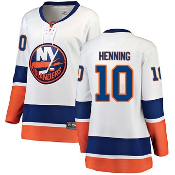 Breakaway Fanatics Branded Women's Lorne Henning New York Islanders Away Jersey - White