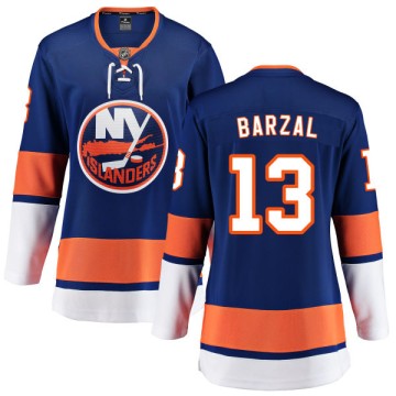 Breakaway Fanatics Branded Women's Mathew Barzal New York Islanders Home Jersey - Blue
