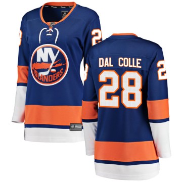 Breakaway Fanatics Branded Women's Michael Dal Colle New York Islanders Home Jersey - Blue