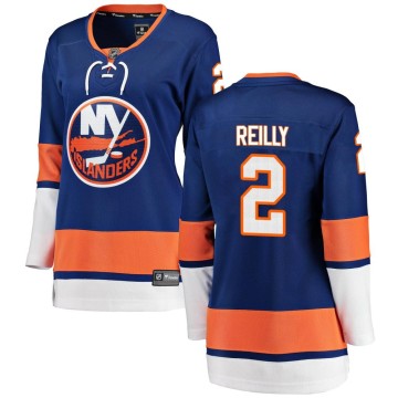 Breakaway Fanatics Branded Women's Mike Reilly New York Islanders Home Jersey - Blue