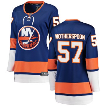 Breakaway Fanatics Branded Women's Parker Wotherspoon New York Islanders Home Jersey - Blue