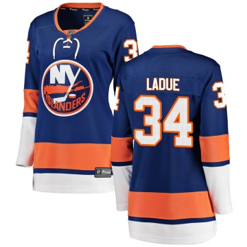 Breakaway Fanatics Branded Women's Paul LaDue New York Islanders Home Jersey - Blue