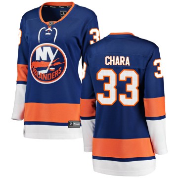 Breakaway Fanatics Branded Women's Zdeno Chara New York Islanders Home Jersey - Blue