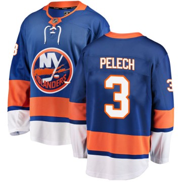 Breakaway Fanatics Branded Youth Adam Pelech New York Islanders Home Jersey - Blue