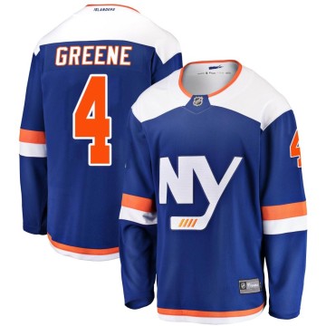 Breakaway Fanatics Branded Youth Andy Greene New York Islanders Alternate Jersey - Blue