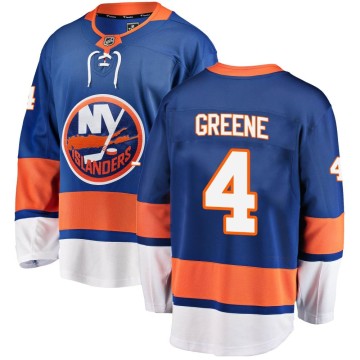 Breakaway Fanatics Branded Youth Andy Greene New York Islanders Home Jersey - Blue