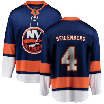 Breakaway Fanatics Branded Youth Dennis Seidenberg New York Islanders Home Jersey - Blue