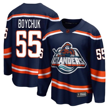Breakaway Fanatics Branded Youth Johnny Boychuk New York Islanders Special Edition 2.0 Jersey - Navy