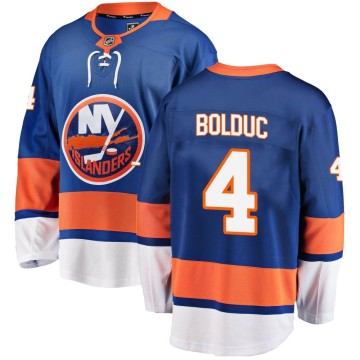Breakaway Fanatics Branded Youth Samuel Bolduc New York Islanders Home Jersey - Blue