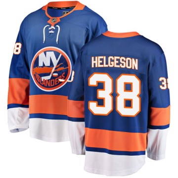 Breakaway Fanatics Branded Youth Seth Helgeson New York Islanders Home Jersey - Blue