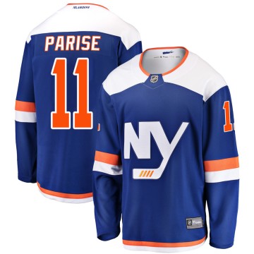 Breakaway Fanatics Branded Youth Zach Parise New York Islanders Alternate Jersey - Blue